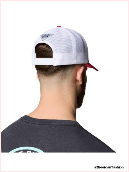 Unisex Adult Collegiate PFG Mesh Snap Back Ball Cap main image 5